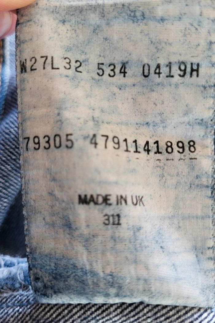 Jean Levi's 534 bleu W27 L32 Taille 34 - photo numéro 11