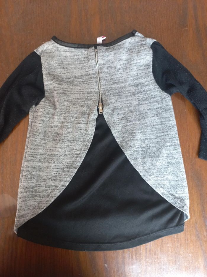 Pull gris "i love you" Gémo 3ans - photo numéro 2