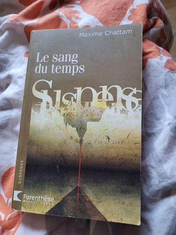 Le sang du temps Maxime Chattam