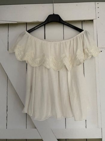 T-shirt à volant