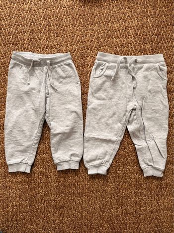 Lot de 2 joggings H&M/La Redoute