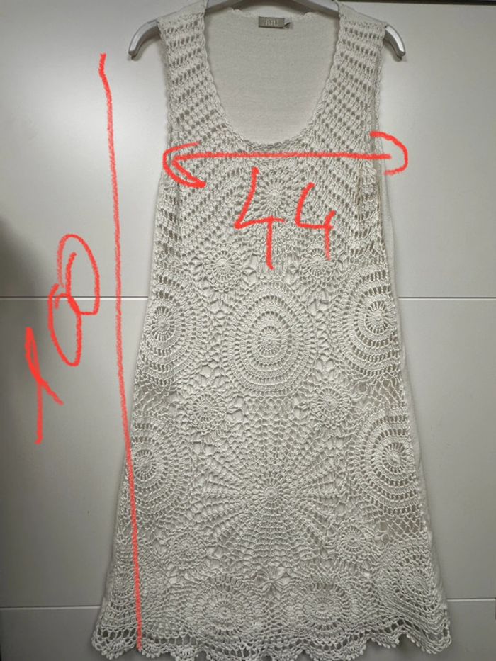 Robe crochet Jacqueline Riu - photo numéro 7