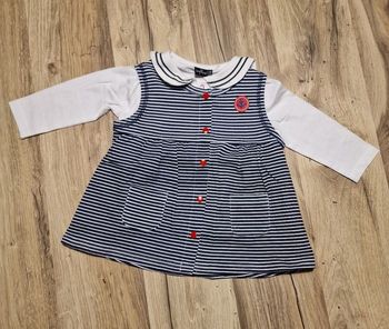 Ensemble robe +tshirt marinière