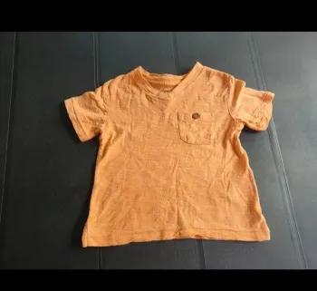 T-shirt BabyGap orange 12-18 mois