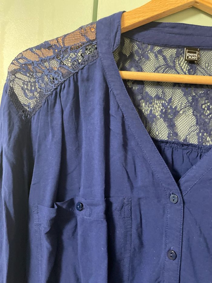 Chemise Pimkie bleu - photo numéro 3