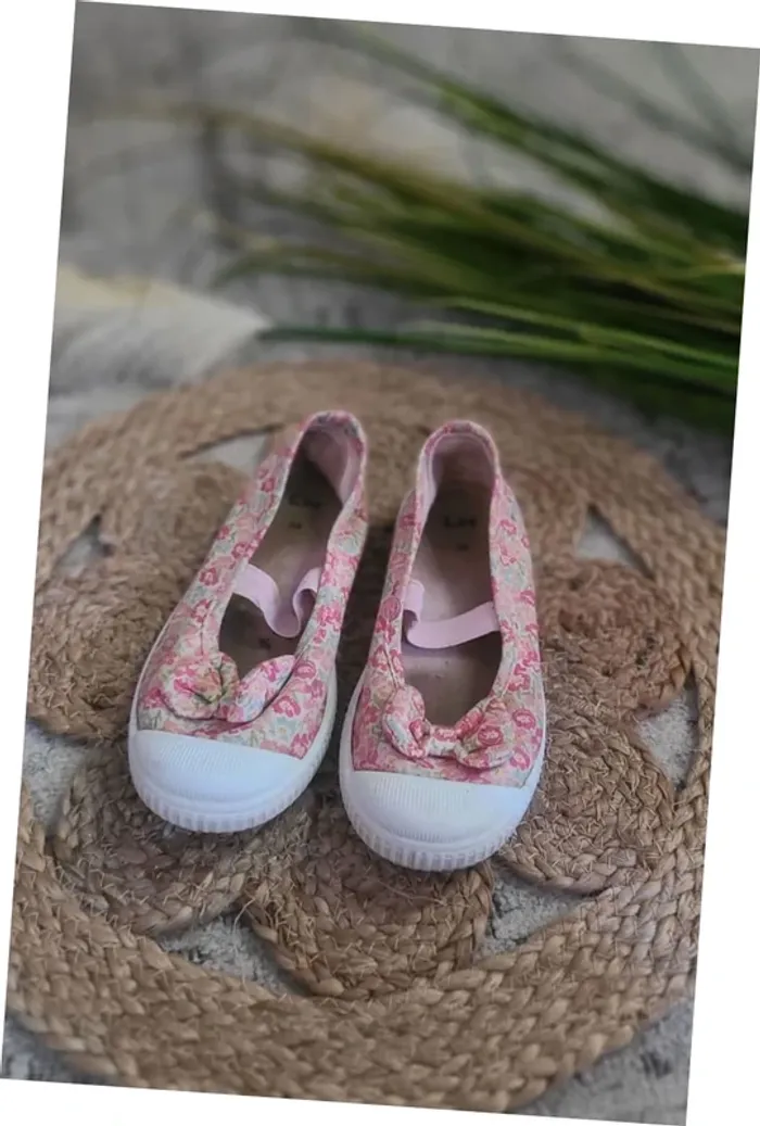 Ballerine en toile taille 30