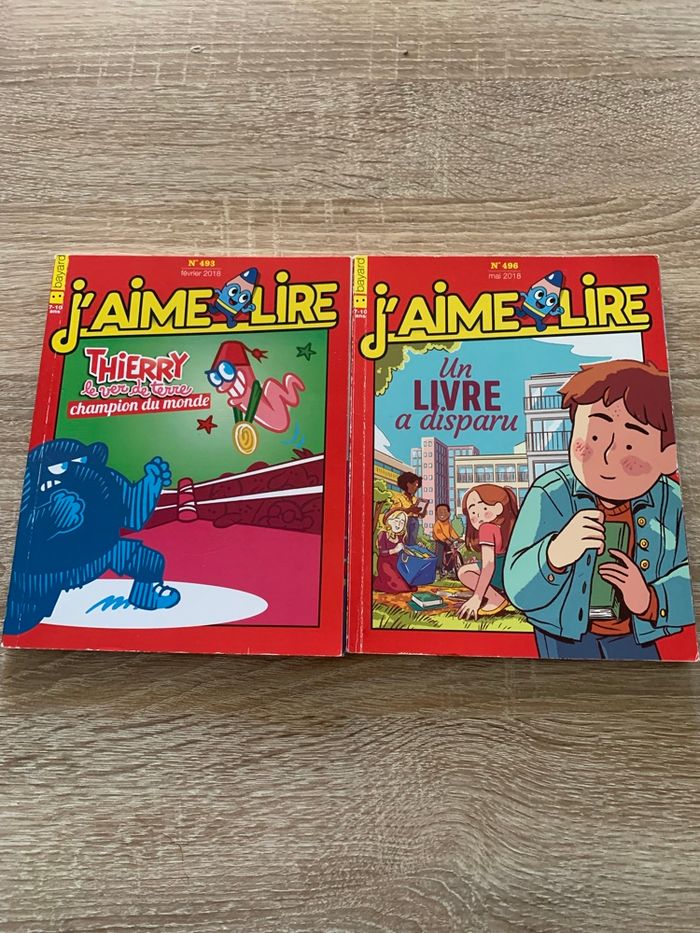 Lot de 9 j’aime lire - photo numéro 3