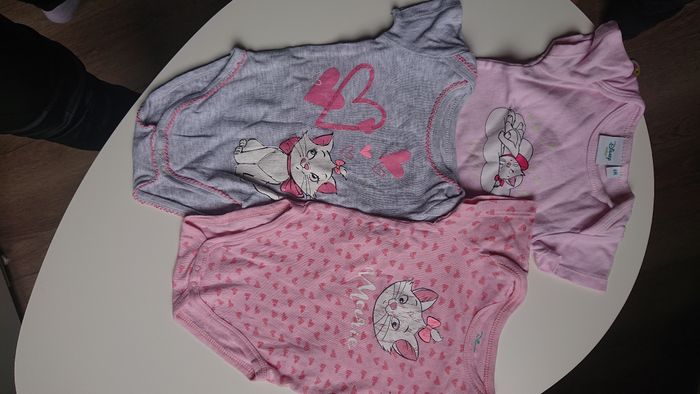 Lot de 3 bodies les aristochats