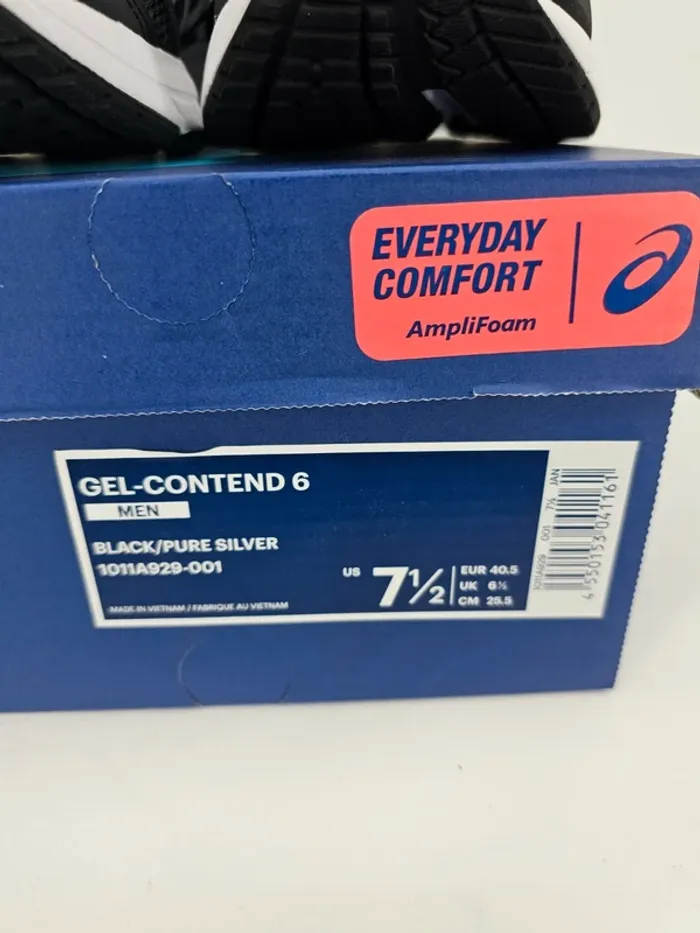 Basket homme ASICS Gel-Contend 6 – Taille 40,5 EU - US 7,5 – Neuves avec boîte - photo numéro 7