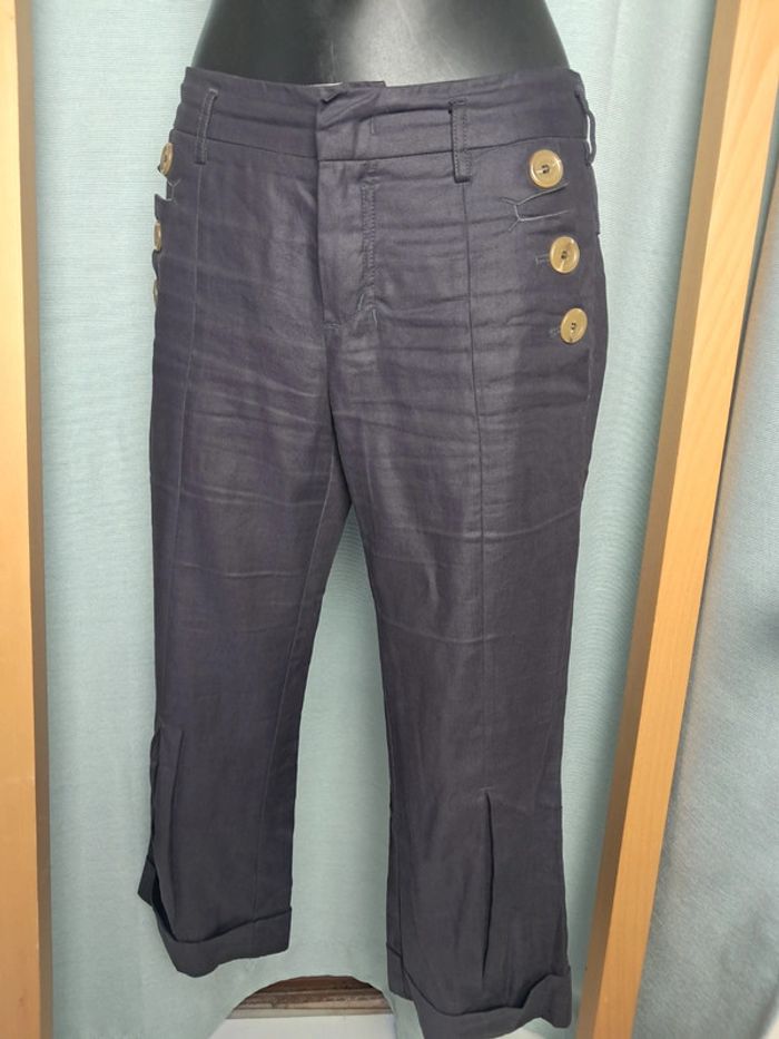 One step pantacourt été T.36 en tbe - photo numéro 2