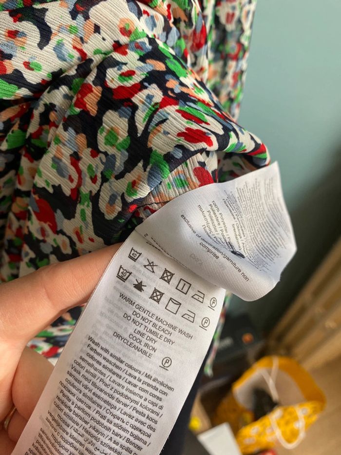 Robe fluide avec motif fleurs floral - photo numéro 8