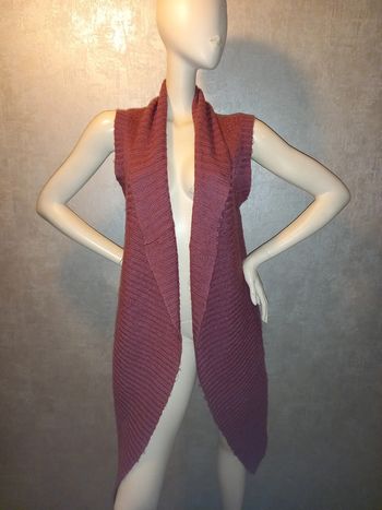 gilet long sans manche la redoute taille 38/40