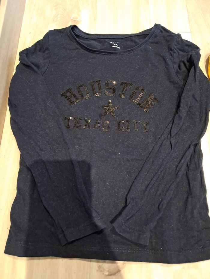 Lot de t shirts à manches longues 6ans fille neufs excellent état - photo numéro 9