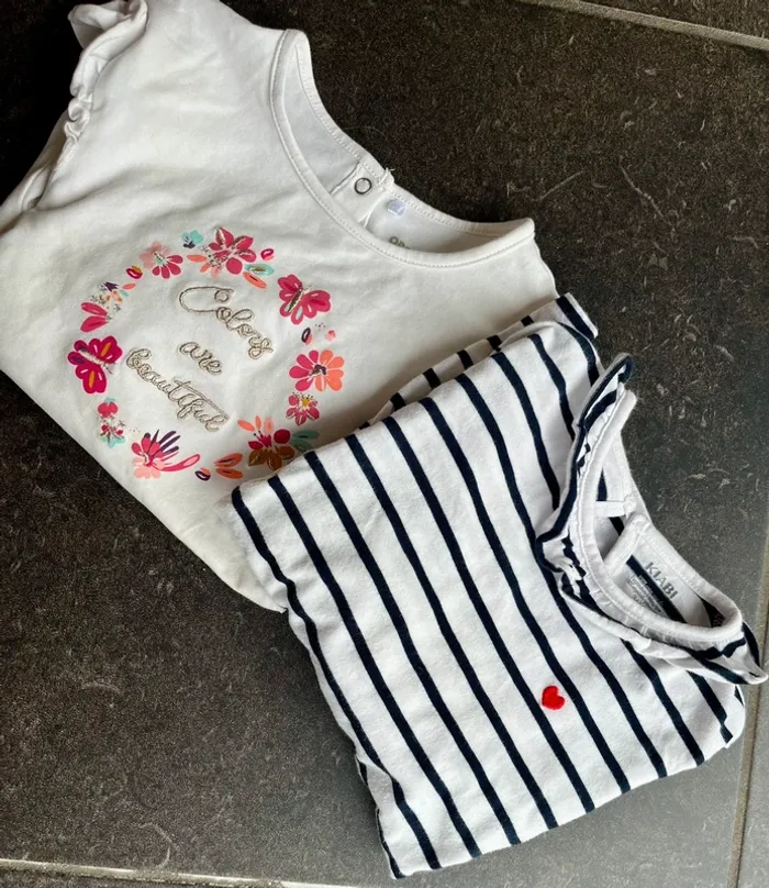 Lot de 2 t-shirt