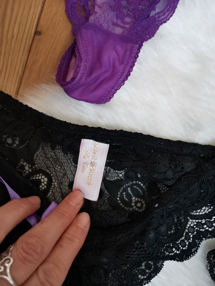 Lot de lingerie de 6 pièces en taille S / taille 36 - photo numéro 3