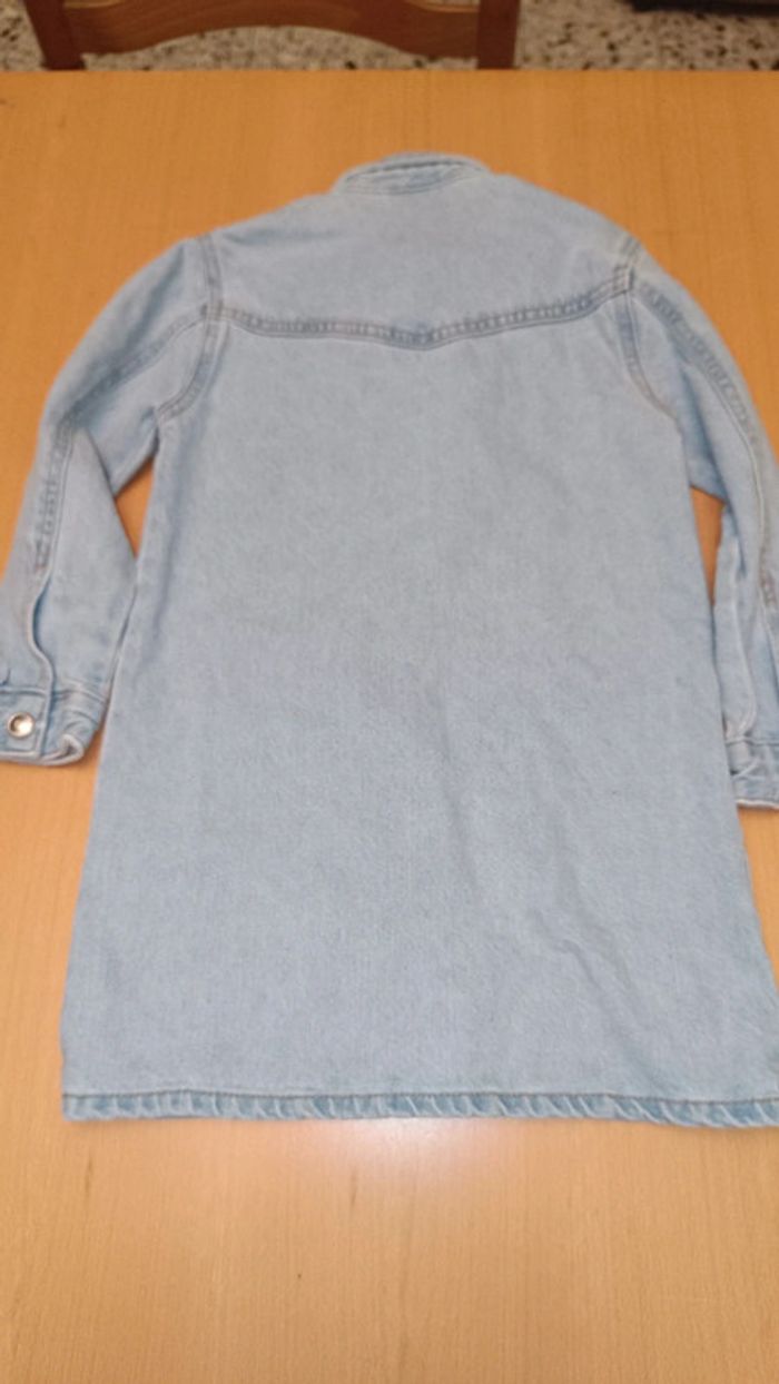 Robe en jean bleu clair - photo numéro 6