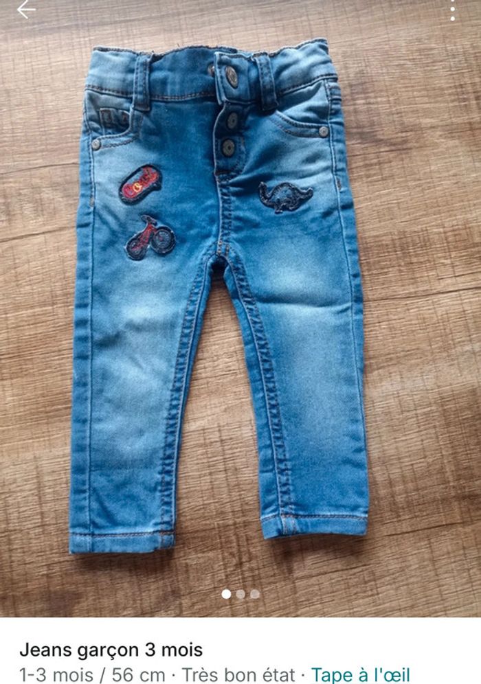 Gros lot de vêtements garçon 3 mois - photo numéro 12