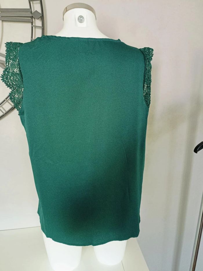 blouse verte shein - photo numéro 4