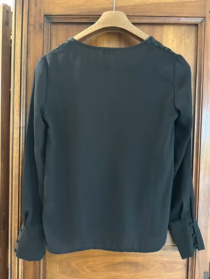 Magnifique tunique col en V noire de la marque Pimkie - photo numéro 2