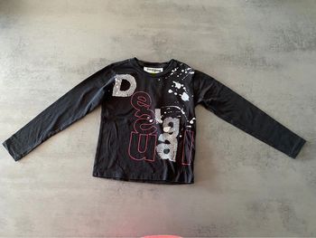 T-shirt longues manches Desigual 3/4 ans