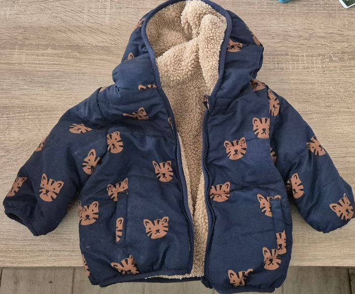Manteau reversible