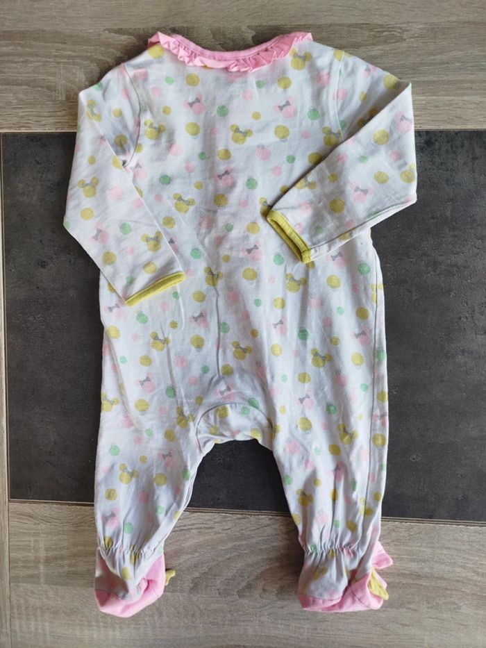 Pyjama léger 1 pièce fille 9 mois - photo numéro 2