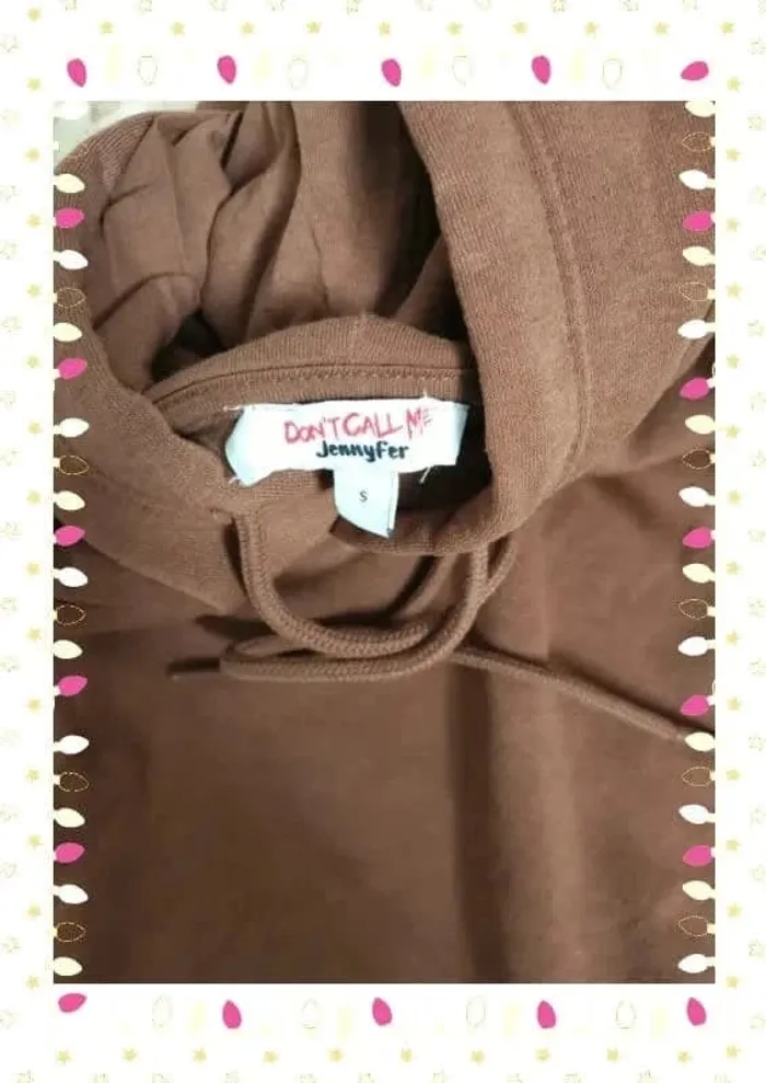 Sweat marron t s - photo numéro 2