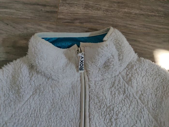 Manteau veste fausse fourrure Roxy taille S - photo numéro 5