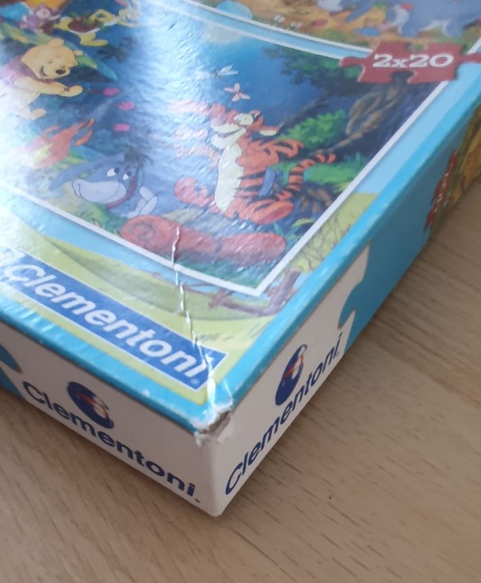 Puzzle 2x20 pièces Winnie l'Ourson - photo numéro 4