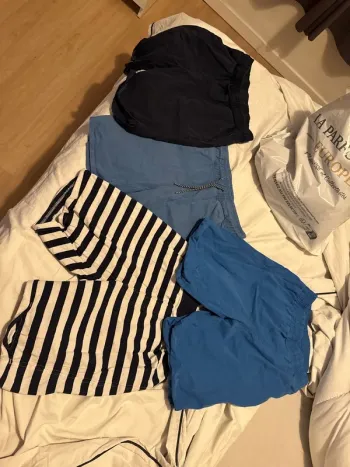 Lot de quatre shorts Okaïdi, pyjama, taille 10 ans