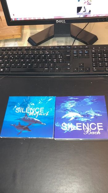 Lot 2 CD. Silence Mozart et Silence Bach.