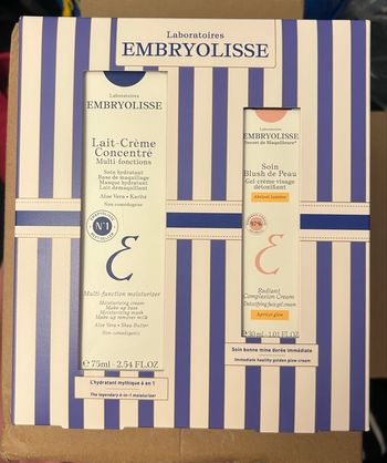 Coffret Embryolisse Lait-Crème Concentré et Soin Blush de Peau