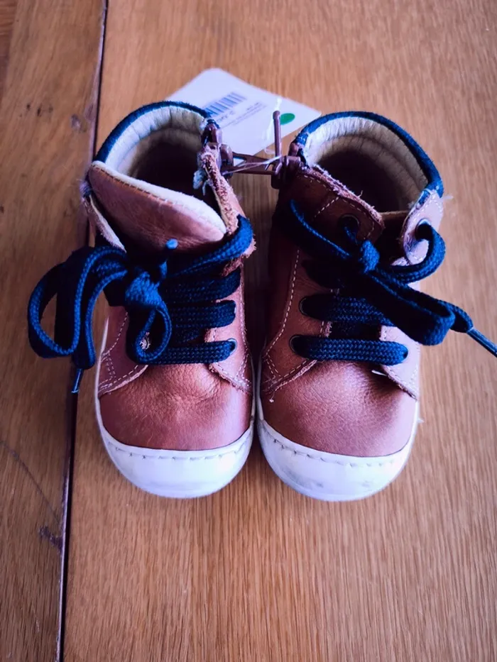 309584 chaussures marron garçon 20 mk