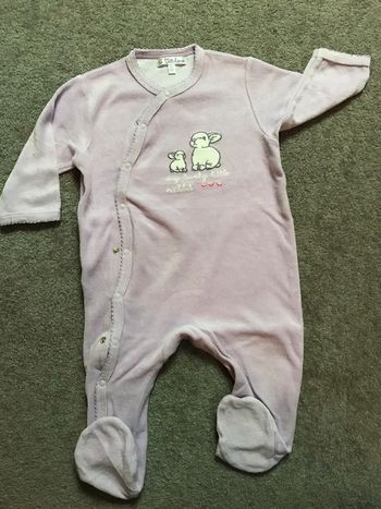 Pyjama velours 12 mois