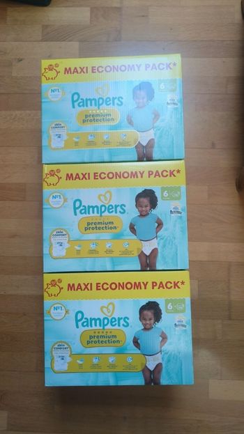 T6 Pampers Premium Protection Maxi Economy Pack