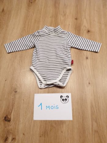 Body garçon 1mois