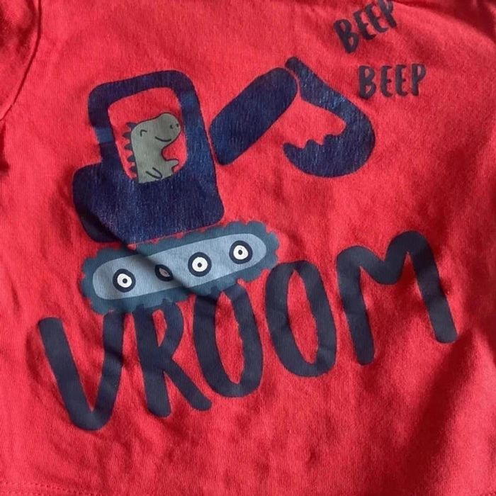 🌟 T-shirt bébé "Vroom Beep Beep" 🌟 - photo numéro 5