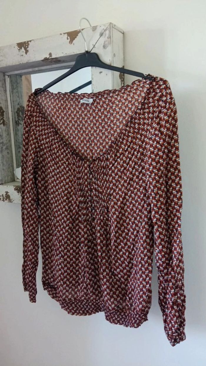 Chemisier/blouse décolletée 36/38 - photo numéro 5