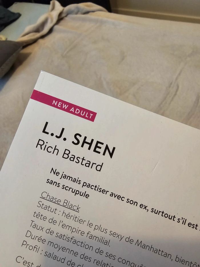 Rich bastard- L.J Shen - photo numéro 9