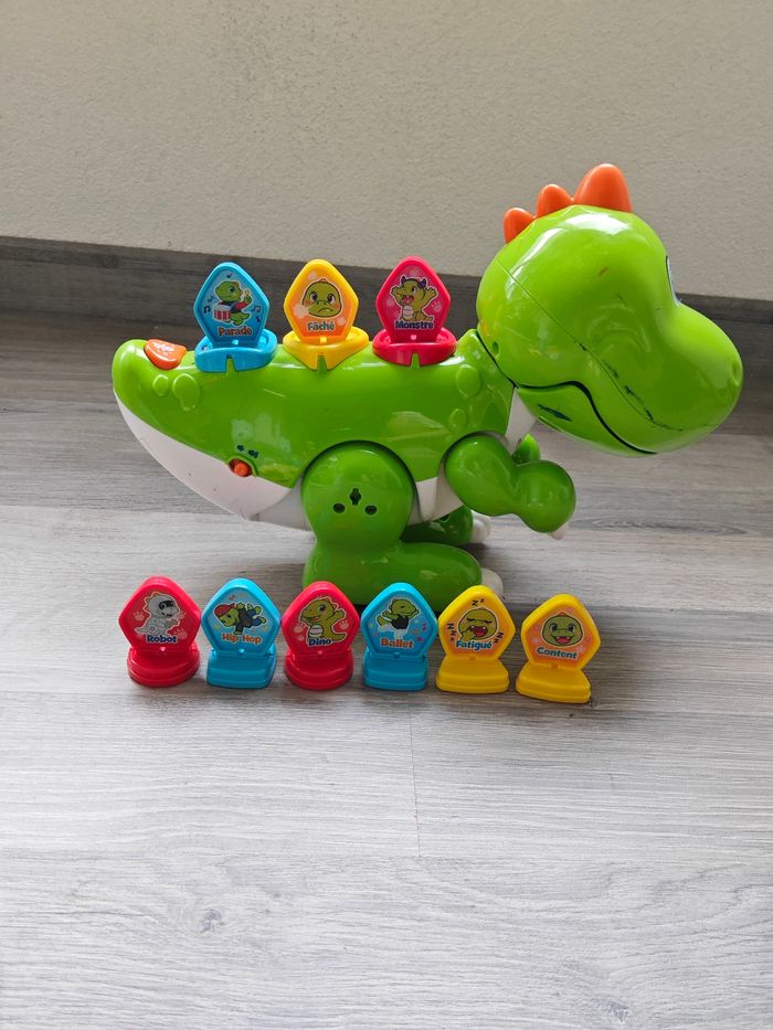 Lot jouets VTech bébé : dinosaure éducatif, mini ferme musicale, clé interactive - photo numéro 2
