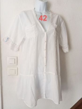 Blouse longue ample femme 42