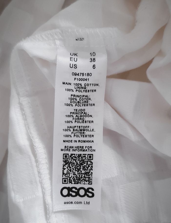 Robe blanche Asos - photo numéro 6