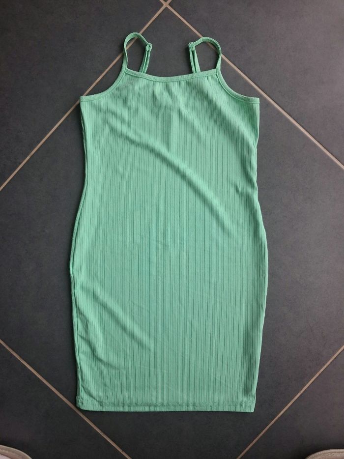 Robe verte 8 ans