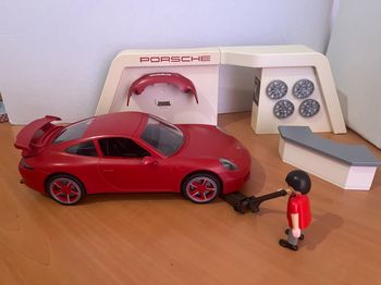 Playmobil garage Porsche