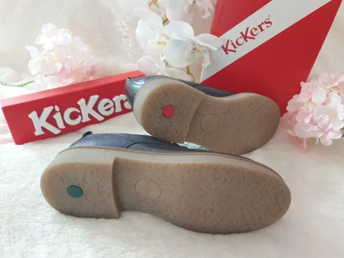 Chaussures Fille Derbies Mocassins Cuir Kickers T31 - photo numéro 2