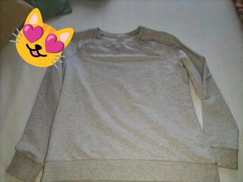 Pull gris Decathlon XL