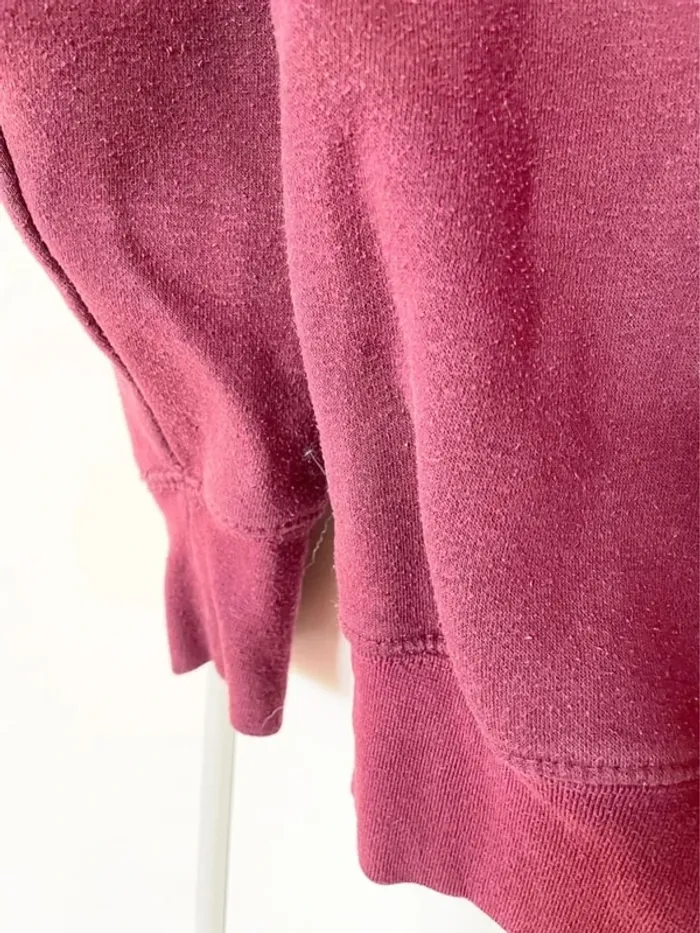 Sweater bordeaux Trinity collège Dublin - photo numéro 3
