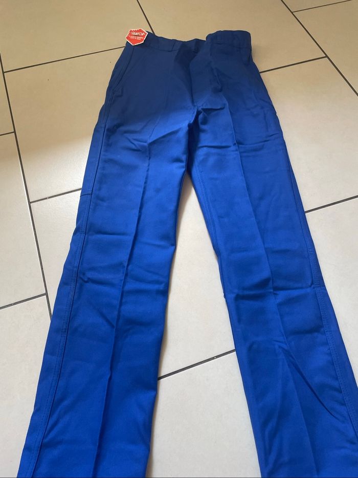 Pantalon bleu sanfor - photo numéro 4