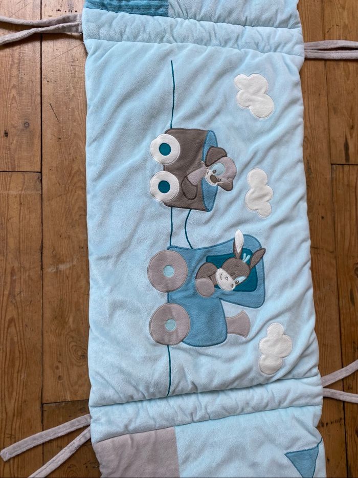 Tour de lit à barreaux Gaston et Cyril Nattou - photo numéro 3