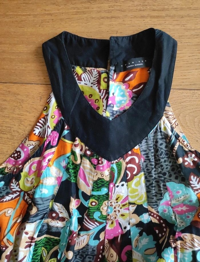 Robe d'été multicolore 100% coton - photo numéro 10